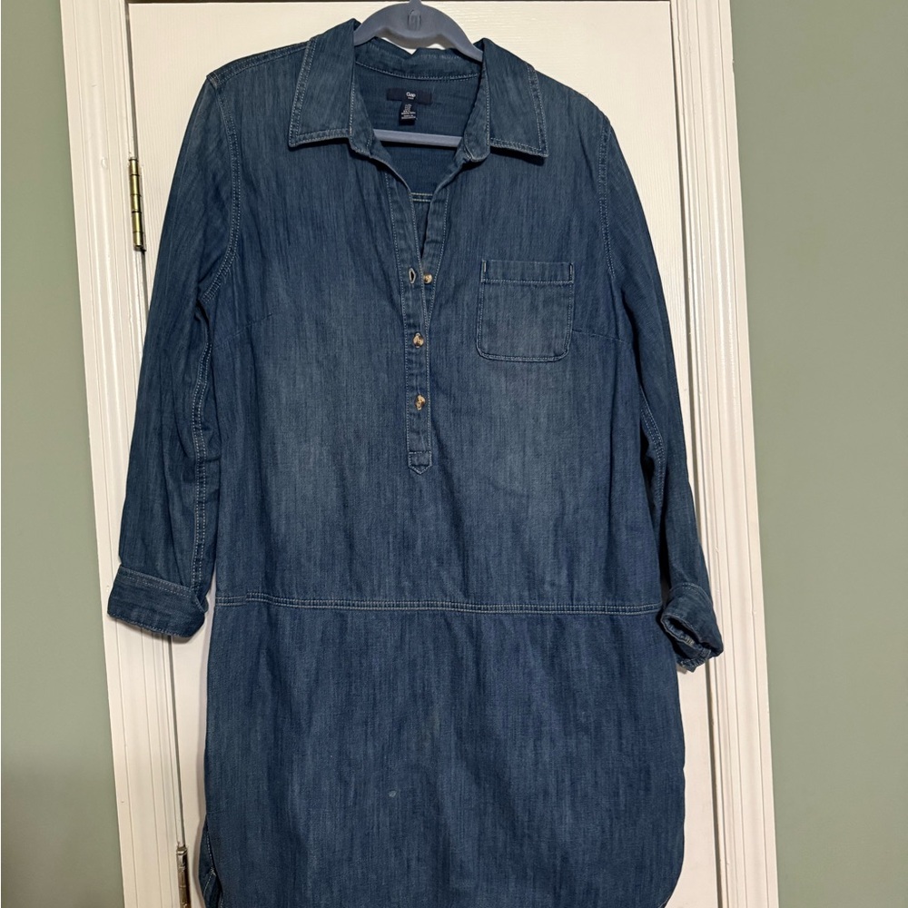 GAP Denim Blue Dress